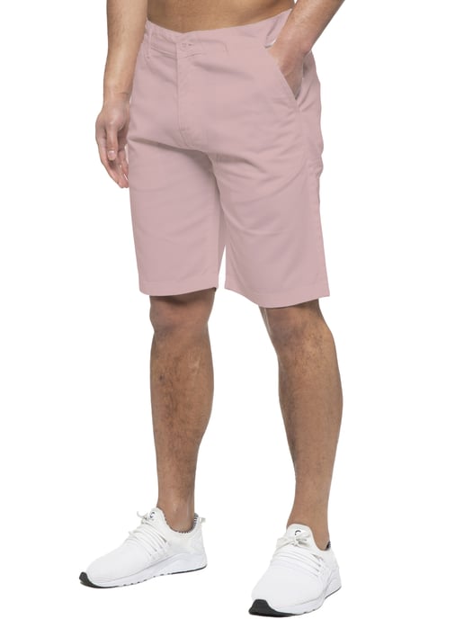 Enzo | Herren Chino Shorts In Rosa - Image 1