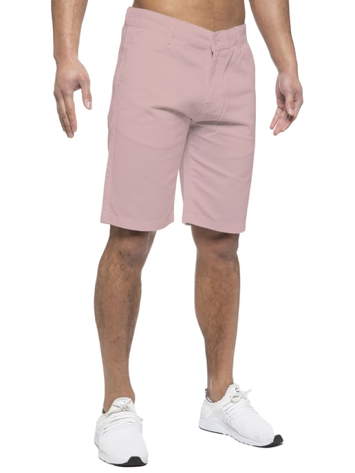 Enzo | Herren Chino Shorts In Rosa - Image 2