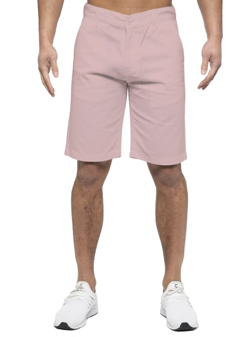 Enzo | Herren Chino Shorts In Rosa - Image 3