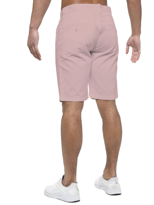 Enzo | Herren Chino Shorts In Rosa - Image 4