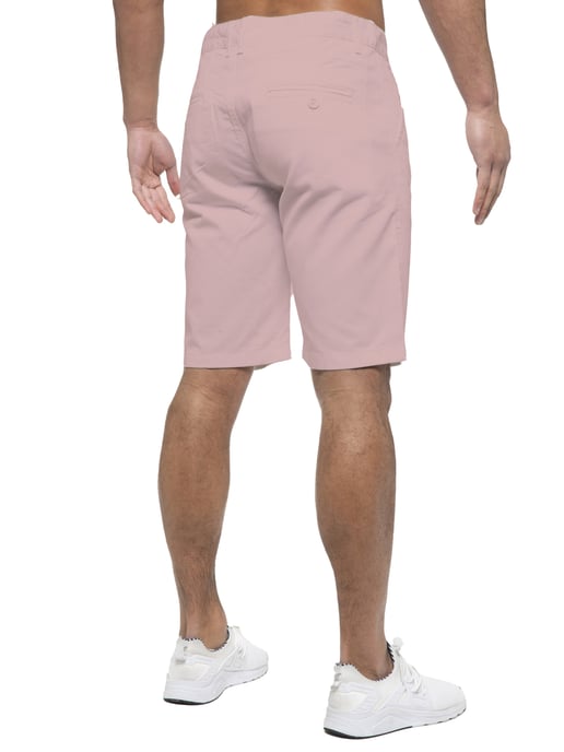 Enzo | Herren Chino Shorts In Rosa - Image 5