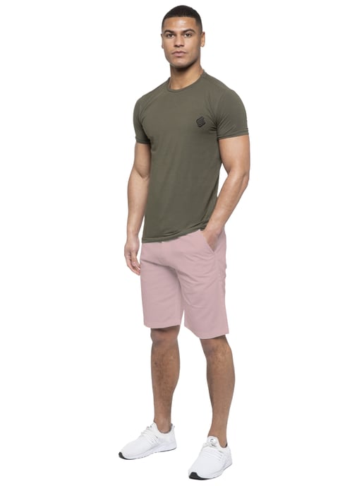 Enzo | Herren Chino Shorts In Rosa - Image 6