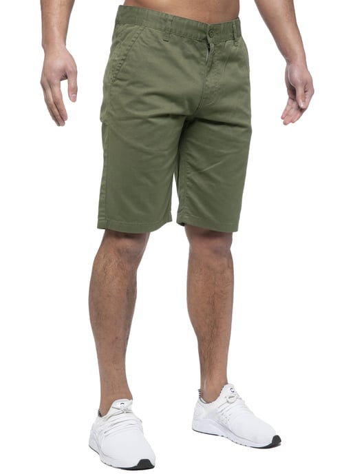 Enzo | Herren Chino Shorts In Khaki - Image 2