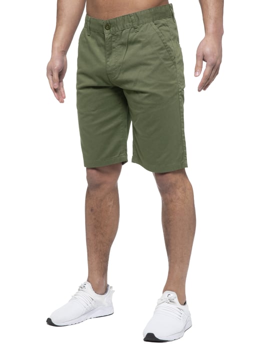 Enzo | Herren Chino Shorts In Khaki - Image 4