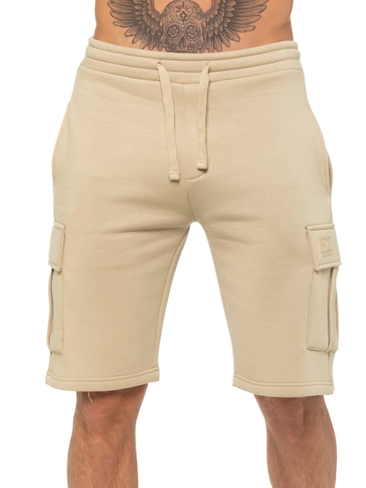 Enzo | Herren Cargo Shorts - Stein - Image 2