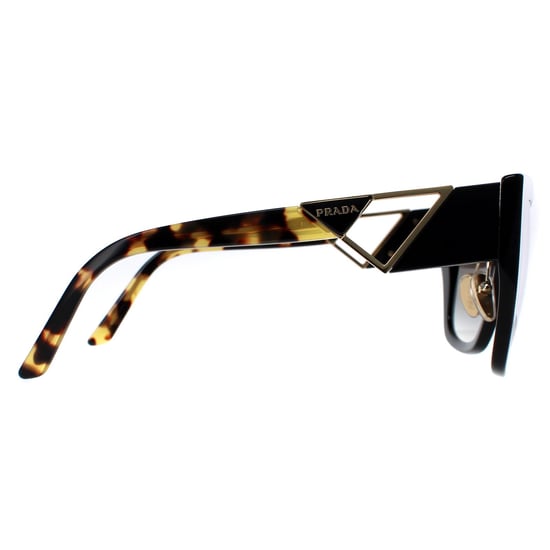 Prada Square Damen Schwarz und Schildkröte Grau Gradient PR21YS - Image 4