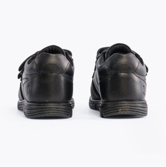 LUCAS Jungen Leder-Schulschuhe Schwarz - Image 3