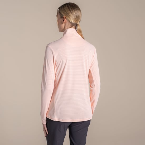 Craghoppers - Oberteil für Damen, mit halbem Reißverschluss, Nosilife (Sorbet) - Image 3