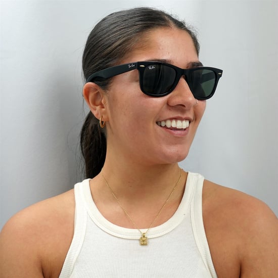 Lunettes De Soleil Ray-Ban Wayfarer 2140 901 Noir Vert G-15 Moyen 50mm - Image 5