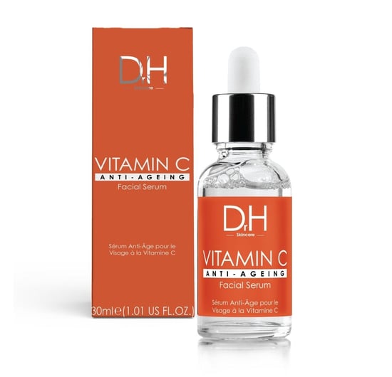 Dr H Anti-Aging Vitamin C Gesichtsserum 30 ml + Vitamin C Anti-Aging Nachtcreme 60 ml - Image 2