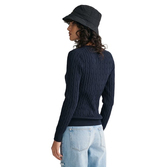 Gant Stretch Cotton Cable C-Neck Strickpullover - Image 3