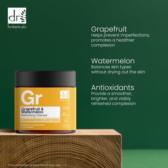 Dr. Botanicals Erfrischendes Anti-Aging-Reinigungsgel mit Grapefruit und Wassermelone, 60 ml - Image 2