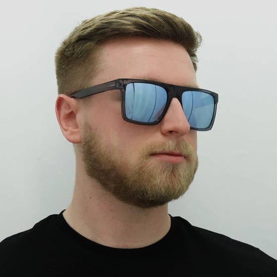 Hugo by Hugo Boss Sonnenbrille HG 1069/S PJP 3J Kristallblau Blau Spiegel - Image 6