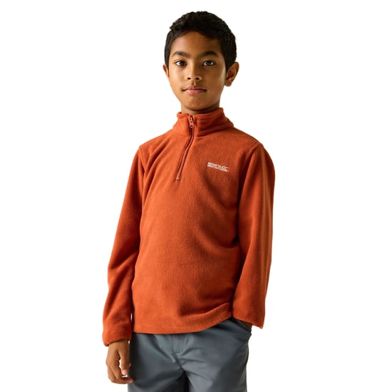 Regatta Great Outdoors Kinder Hot Shot II Fleece-Top (Ziegelstein) - Image 4
