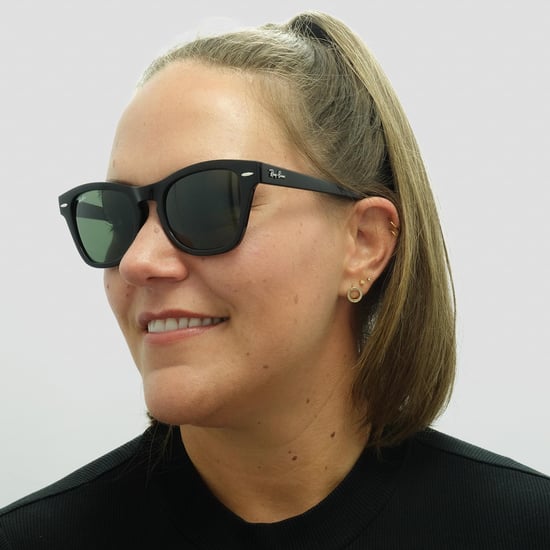 Ray-Ban Rectangle Unisex Schwarz Grün RB0707S - Image 5