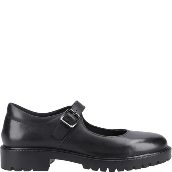 AURORA Mädchen Leder-Schulschuhe Schwarz - Image 1