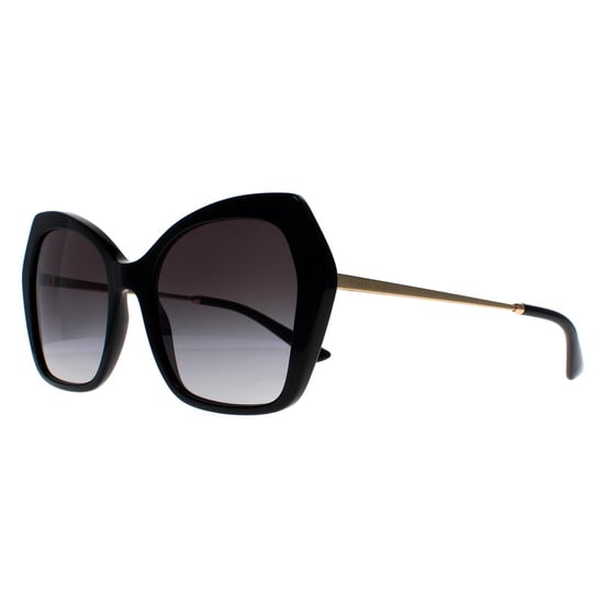 Dolce & Gabbana Schmetterling Damen Schwarz Grau Farbverlauf DG4399 - Image 2