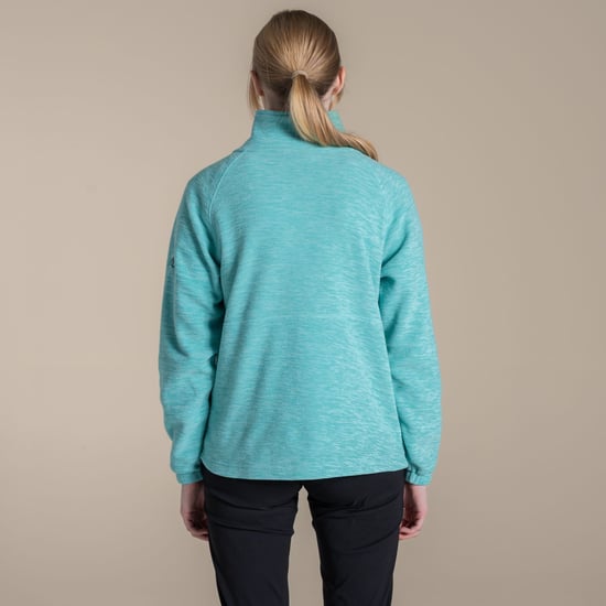 Craghoppers - "Esk II" Fleece-Oberteil für Damen, mit halbem Reißverschluss (Glasiger Aquamarin) - Image 3