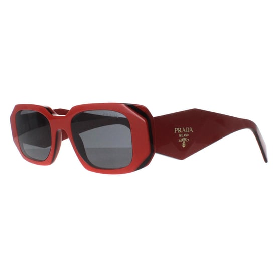 Prada PR17WS 12N5S0 orange schwarz dunkelgrau Sonnenbrille - Image 2