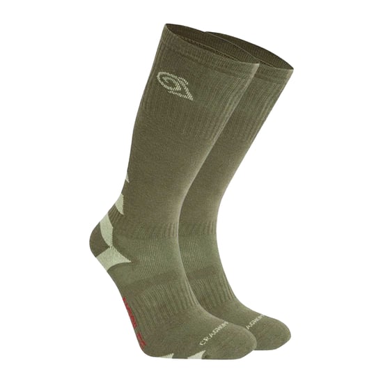 Craghoppers - "Adventure" Stiefelsocken Insektenabwehr für Herren/Damen Unisex (Wilde Olivefarbe/Knospen Grün) - Image 2