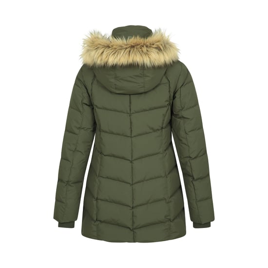 Mountain Warehouse Damen/Damen Isla II Lange Daunenjacke (Dunkles Khaki) - Image 2