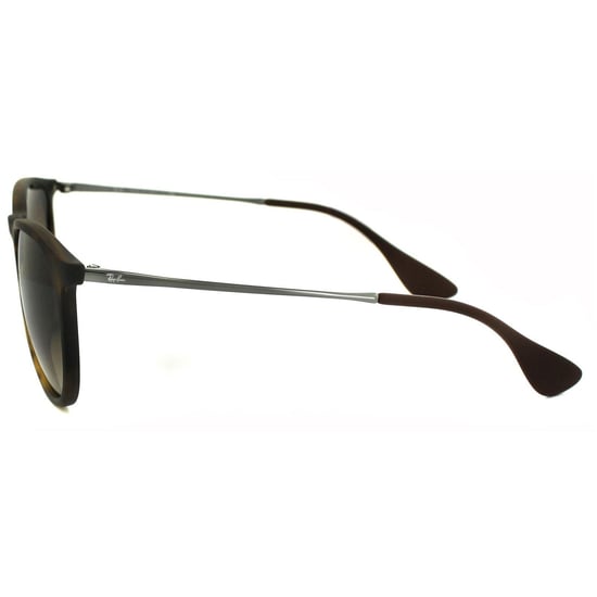 Ray-Ban Runde Damen gummierte Havanna Braun Gradient Sonnenbrille - Image 3