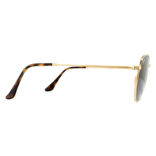 Ray-Ban Sonnenbrille sechseckig 3548N 001 Gold Grün G-15 - Image 4