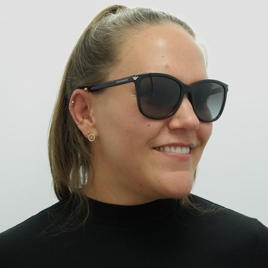 Emporio Armani Sonnenbrille 4060 5017/8G Schwarz Grau Gradient - Image 6