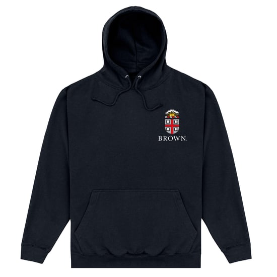 Brown University Emblem Black Hoodie - Image 1