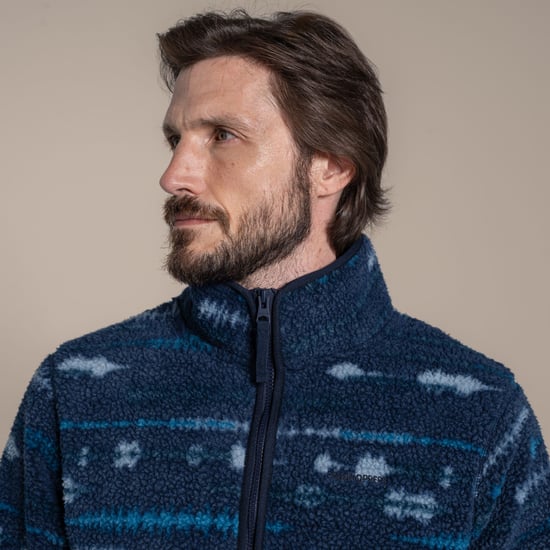 Craghoppers - "National Trust Rawthey" Fleece-Oberteil für Herren (Marineblau) - Image 6