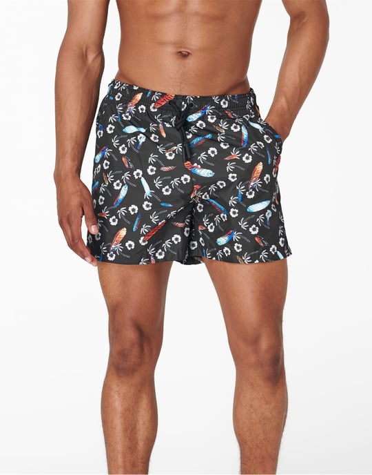 Badehose mit Hawaii-Print - Image 2