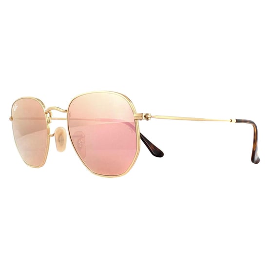 Ray-Ban Sonnenbrille Hexagonal 3548N 001/Z2 Gold Kupfer Flash Spiegel - Image 2