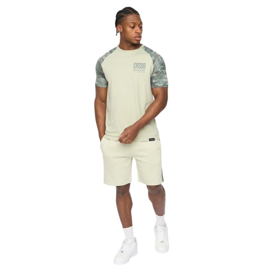 Crosshatch - "Branton" Shorts für Herren (Helles Oliv) - Image 4
