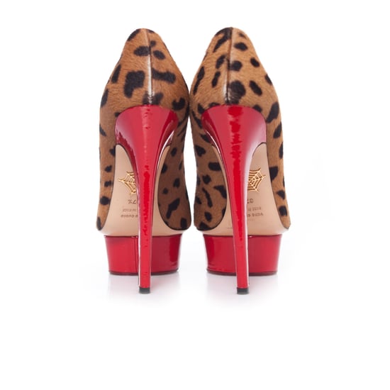 Charlotte Olympia Polly Pumps aus Ponyfell mit Leopardenmuster. - Image 6