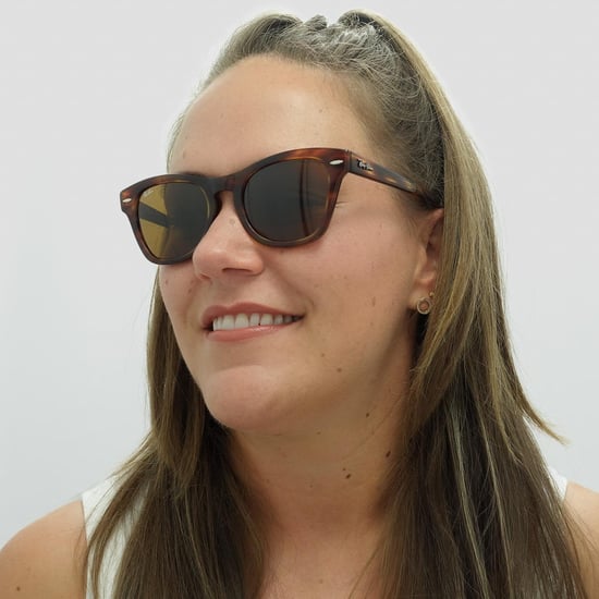 Ray-Ban Rechteck Unisex Gestreift Havanna Braun RB0707S - Image 6