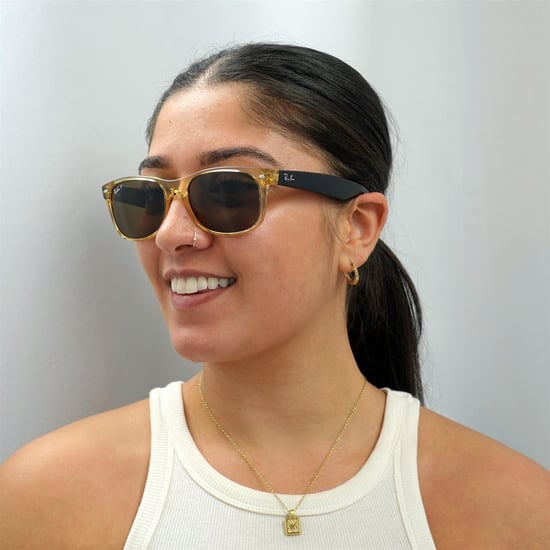 Ray-Ban Rectangle Unisex Honig Kristall braun polarisierte Sonnenbrille neue Wayfarer RB2132 - Image 5