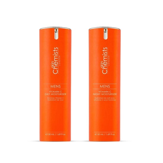 skinChemists Anti-Aging-Vitamin-C-Routine für Männer – Tag & Nacht - Image 1