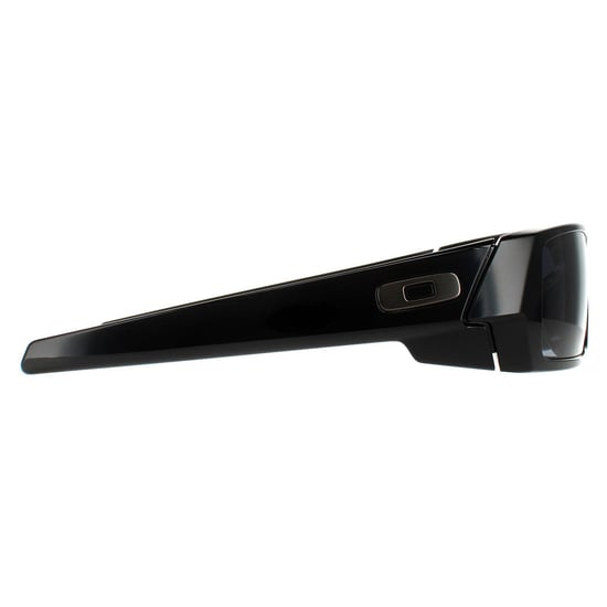 Oakley Wrap Herren Polierte Schwarz-Grau Sonnenbrille - Image 4