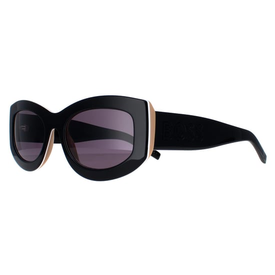 Hugo Boss Butterfly Womens Schwarz Dunkelgrau BOSS 1455/N/S - Image 2