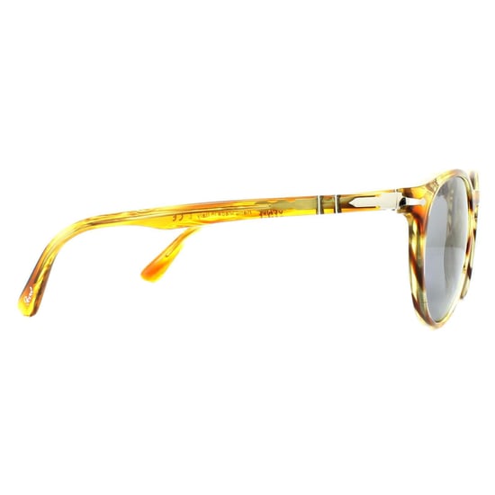 Persol Sonnenbrille 3152 9043/56 Braun gestreift Gelb Blau Entspiegelt - Image 4
