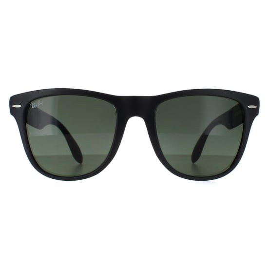 Ray-Ban Sonnenbrille Folding Wayfarer 4105 Matt Schwarz Grün 601S 54mm - Image 1