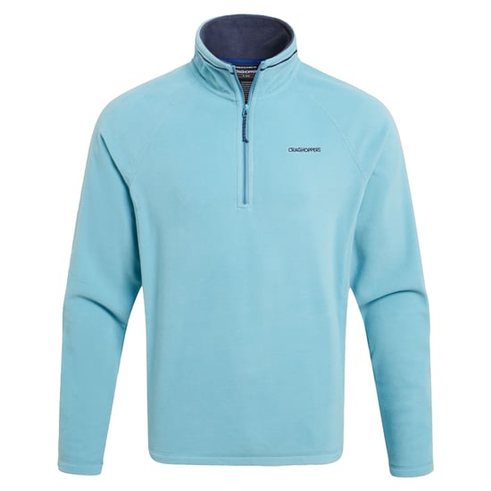 Craghoppers - "Corey VI" Fleece-Oberteil, mit halbem Reißverschluss für Herren (Salzwasserpool) - Image 2