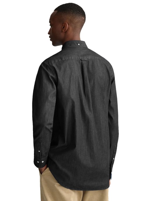 Enzo | Herren Regular Fit Denim Hemd - Image 2