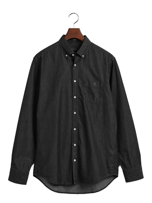 Enzo | Herren Regular Fit Denim Hemd - Image 6