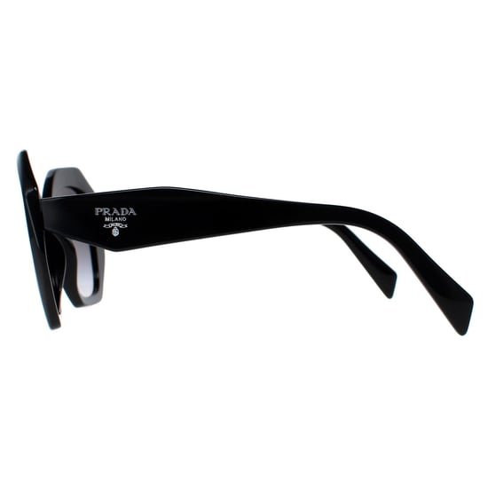 Prada Rund Damen Schwarz Grau Gradient PR16WS - Image 3
