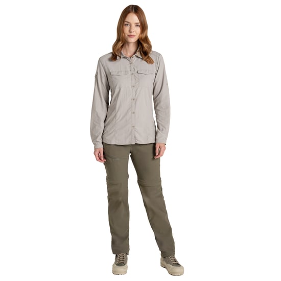 Craghoppers - "Adventure III" Hemd für Damen Langärmlig (Helles Pilz Beige) - Image 4