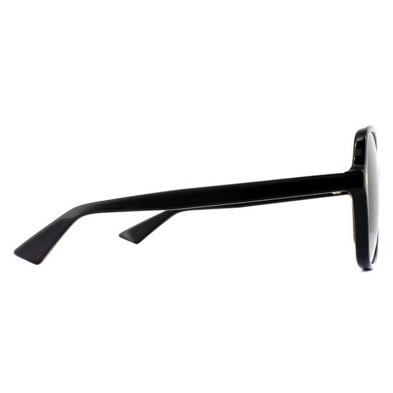 Gucci Square Womens Schwarz Grau Gradient Sonnenbrille - Image 4
