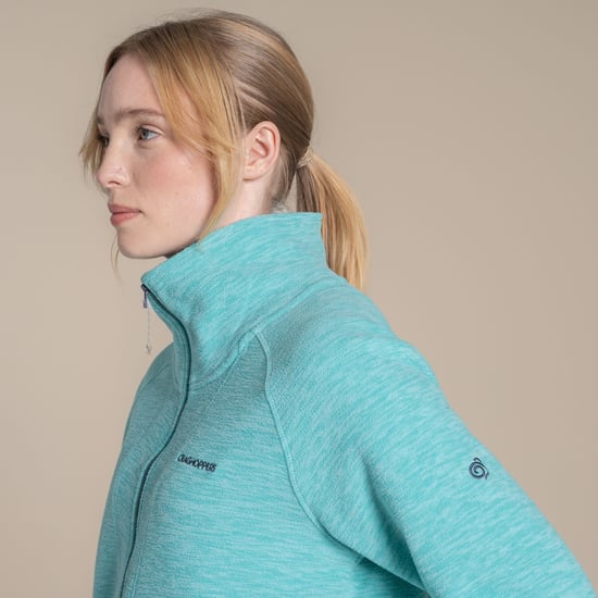 Craghoppers - "Esk II" Fleece-Oberteil für Damen, mit halbem Reißverschluss (Glasiger Aquamarin) - Image 5