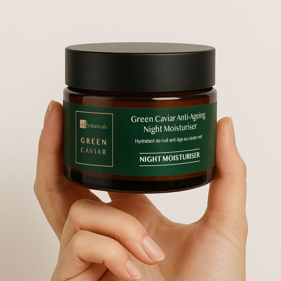 Dr Botanicals Grüner Kaviar & Arganöl Anti-Oxidationsmittel Anti-Aging Nachtcreme 50ml - Image 3