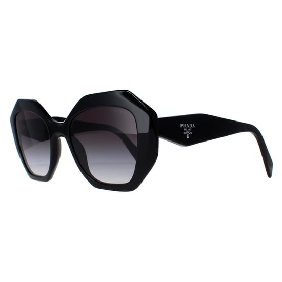 Prada Rund Damen Schwarz Grau Gradient PR16WS - Image 2
